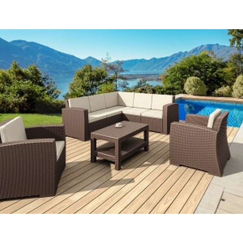 MONACO BROWN ΤΡΑΠΕΖΙ 92Χ57Χ45εκ. ΠΟΛ/ΝΙΟΥ MONACO BROWN ΤΡΑΠΕΖΙ 92Χ57Χ45εκ. ΠΟΛ/ΝΙΟΥ