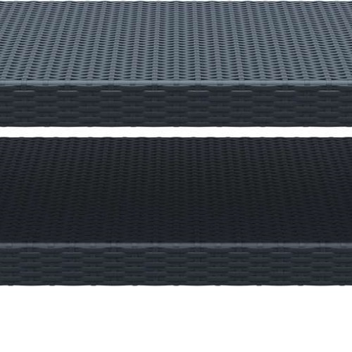 MONACO DARK GREY ΤΡΑΠΕΖΙ 92Χ57Χ45εκ. ΠΟΛ/ΝΙΟΥ