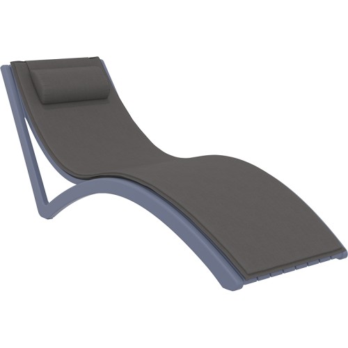 SLIM ΜΑΞΙΛΑΡΙ POLYESTER 5εκ.DARK GREY