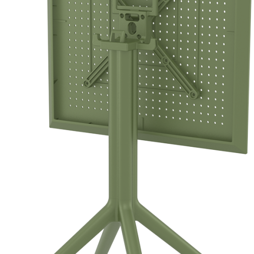 SKY OLIVE GREEN 60Χ60X74εκ. ΤΡΑΠΕΖΙ ΠΤΥΣ/ΝΟ ΠΟΛ/ΝΙΟΥ