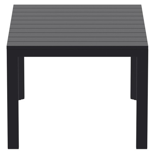 ATLANTIC BLACK 100X140/210Χ76εκ. ΕΠΕΚΤ.ΤΡΑΠΕΖΙ ΠΟΛ/ΝΙΟΥ