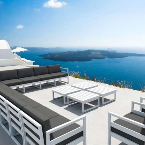 MYKONOS ΜΑΞΙΛΑΡΙ ΚΑΘΙΣΜΑΤΟΣ DARK GREY