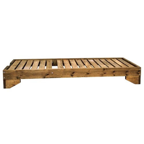 KORAL ΞΑΠΛΩΣΤΡΑ ΞΥΛ. 77X214X29εκ. ΚΑΡΥΔΙ