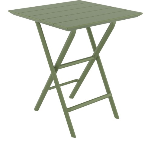 HELEN OLIVE GREEN 60Χ60X74εκ. ΤΡΑΠΕΖΙ ΠΤΥΣ/ΝΟ ΠΟΛ/ΝΙΟΥ