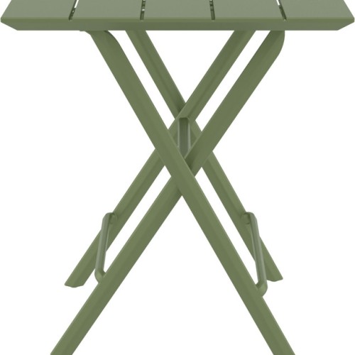 HELEN OLIVE GREEN 60Χ60X74εκ. ΤΡΑΠΕΖΙ ΠΤΥΣ/ΝΟ ΠΟΛ/ΝΙΟΥ