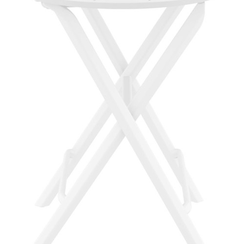 HELEN WHITE Φ60X74εκ. ΤΡΑΠΕΖΙ ΠΤΥΣ/ΝΟ ΠΟΛ/ΝΙΟΥ