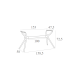 AIR ΒΑΣΗ TAUPE XL 158,5X58X72,5εκ.  ΠΟΛ/ΝΙΟΥ