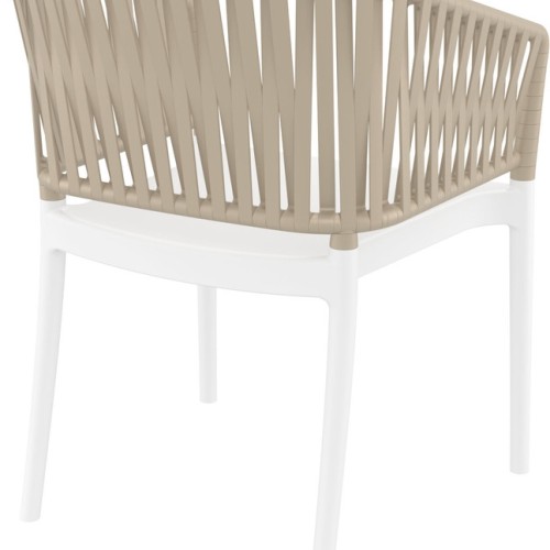 PORTOFINO WHITE/TAUPE ΠΟΛΥΘΡΟΝΑ ΠΟΛ/ΝΙΟΥ