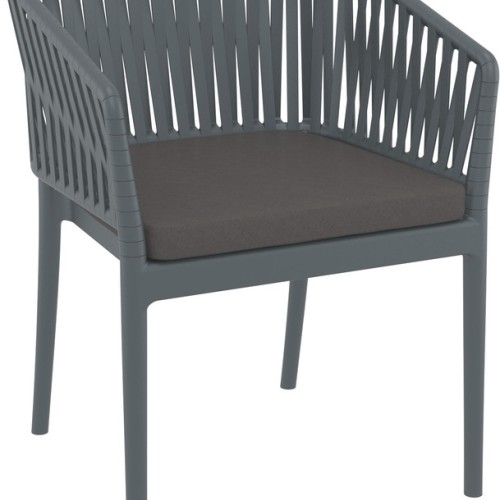 PORTOFINO ΜΑΞΙΛΑΡΙ ΚΑΘΙΣΜΑΤΟΣ DARK GREY