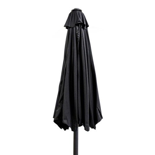 ΟΜΠΡΕΛΑ Φ.230 BLACK ΑΛΟΥΜ.8ΑΚΤ.16Χ26 ΙΣΤΟΣ 1Φ.48Χ2mm