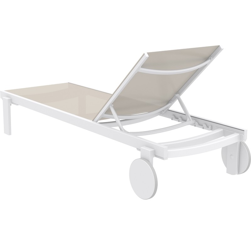 CASABLANCA ΞΑΠΛΩΣΤΡΑ WHITE/TAUPE ΑΛΟΥΜ-ΠΟΛ/ΝΙΟΥ CASABLANCA ΞΑΠΛΩΣΤΡΑ WHITE/TAUPE ΑΛΟΥΜ-ΠΟΛ/ΝΙΟΥ