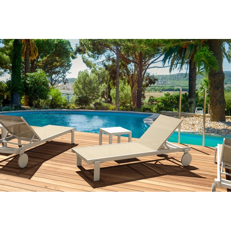 CASABLANCA ΞΑΠΛΩΣΤΡΑ WHITE/TAUPE ΑΛΟΥΜ-ΠΟΛ/ΝΙΟΥ CASABLANCA ΞΑΠΛΩΣΤΡΑ WHITE/TAUPE ΑΛΟΥΜ-ΠΟΛ/ΝΙΟΥ