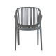 NOVA DARK GREY ΠΟΛΥΘΡΟΝΑ ΠΟΛ/ΝΙΟΥ 55X61X80εκ.