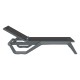 RIO PRO ΞΑΠΛΩΣΤΡΑ DARK GREY/BLACK ΠΟΛ/ΝΙΟΥ 190X70X33εκ. RIO PRO ΞΑΠΛΩΣΤΡΑ DARK GREY/BLACK ΠΟΛ/ΝΙΟΥ 190X70X33εκ.