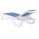 RIO PRO ΞΑΠΛΩΣΤΡΑ WHITE/BLUE ΠΟΛ/ΝΙΟΥ 190X70X33εκ. RIO PRO ΞΑΠΛΩΣΤΡΑ WHITE/BLUE ΠΟΛ/ΝΙΟΥ 190X70X33εκ.