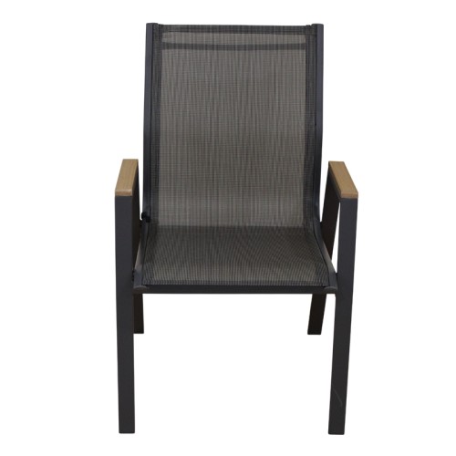 SELBY GREY TEXT ΜΕΤΑΛΛΙΚΗ ΠΟΛ/ΝΑ 56Χ64Χ90εκ.