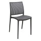 PAOLINA DARK GREY ΚΑΡΕΚΛΑ ΠΟΛ/ΝΙΟΥ 42Χ48Χ79εκ.