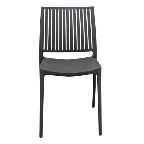 PAOLINA DARK GREY ΚΑΡΕΚΛΑ ΠΟΛ/ΝΙΟΥ 42Χ48Χ79εκ.