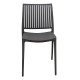 PAOLINA DARK GREY ΚΑΡΕΚΛΑ ΠΟΛ/ΝΙΟΥ 42Χ48Χ79εκ.
