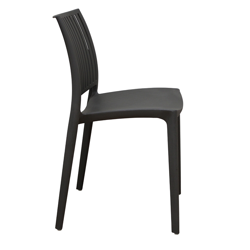PAOLINA DARK GREY ΚΑΡΕΚΛΑ ΠΟΛ/ΝΙΟΥ 42Χ48Χ79εκ.