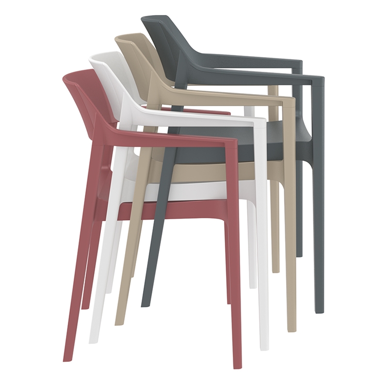 TULUM BLACK ΠΟΛΥΘΡΟΝΑ ΠΟΛ/ΝΙΟΥ 55X52X79εκ.
