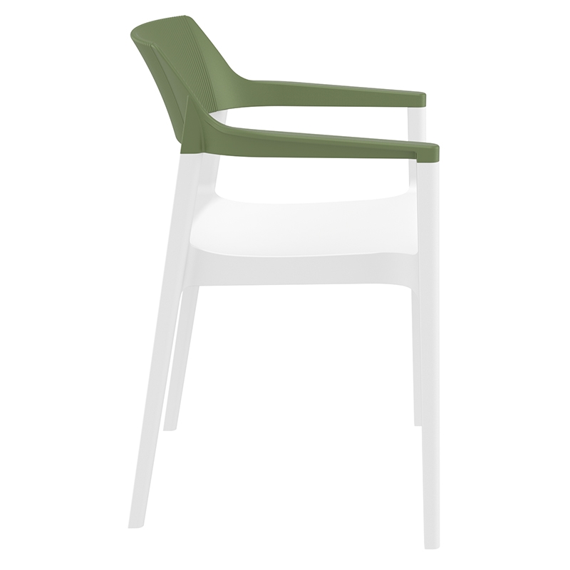TULUM WHITE/OLIVE GREEN ΠΟΛΥΘΡΟΝΑ ΠΟΛ/ΝΙΟΥ 55X52X79εκ. TULUM WHITE/OLIVE GREEN ΠΟΛΥΘΡΟΝΑ ΠΟΛ/ΝΙΟΥ 55X52X79εκ.