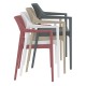 TULUM BLACK/TAUPE ΠΟΛΥΘΡΟΝΑ ΠΟΛ/ΝΙΟΥ 55X52X79εκ.