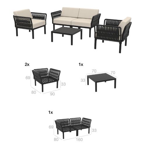 PORTOFINO LOUNGE SET 2ΘΕΣ.WHITE ΧΩΡΙΣ ΜΑΞ.(2ΘΕΣ.+2ΠΟΛ.+ΤΡΑΠ 33εκ.) PORTOFINO LOUNGE SET 2ΘΕΣ.WHITE ΧΩΡΙΣ ΜΑΞ.(2ΘΕΣ.+2ΠΟΛ.+ΤΡΑΠ 33εκ.)