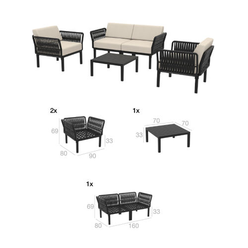 PORTOFINO LOUNGE SET 2ΘΕΣ.WHITE ΧΩΡΙΣ ΜΑΞ.(2ΘΕΣ.+2ΠΟΛ.+ΤΡΑΠ 33εκ.) PORTOFINO LOUNGE SET 2ΘΕΣ.WHITE ΧΩΡΙΣ ΜΑΞ.(2ΘΕΣ.+2ΠΟΛ.+ΤΡΑΠ 33εκ.)