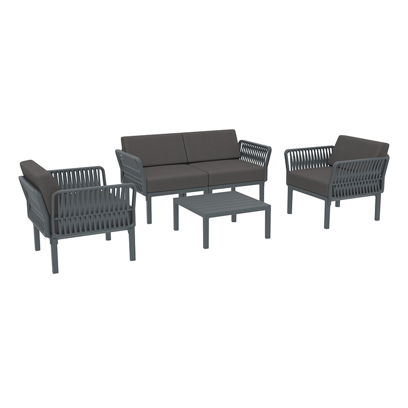 PORTOFINO LOUNGE SET 2ΘΕΣ.DARK GREY/ΜΑΞ. DARK GREY(2ΘΕΣ.+2ΠΟΛ.+ΤΡΑΠ 33εκ.) PORTOFINO LOUNGE SET 2ΘΕΣ.DARK GREY/ΜΑΞ. DARK GREY(2ΘΕΣ.+2ΠΟΛ.+ΤΡΑΠ 33εκ.)