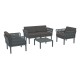 PORTOFINO LOUNGE SET 2ΘΕΣ.DARK GREY/ΜΑΞ. DARK GREY(2ΘΕΣ.+2ΠΟΛ.+ΤΡΑΠ 33εκ.) PORTOFINO LOUNGE SET 2ΘΕΣ.DARK GREY/ΜΑΞ. DARK GREY(2ΘΕΣ.+2ΠΟΛ.+ΤΡΑΠ 33εκ.)