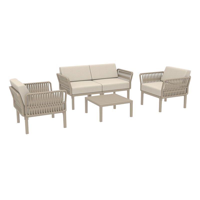 PORTOFINO LOUNGE SET 2ΘΕΣ.TAUPE/ΜΑΞ. BEIGE(2ΘΕΣ.+2ΠΟΛ.+ΤΡΑΠ 33εκ.) PORTOFINO LOUNGE SET 2ΘΕΣ.TAUPE/ΜΑΞ. BEIGE(2ΘΕΣ.+2ΠΟΛ.+ΤΡΑΠ 33εκ.)