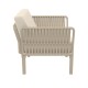 PORTOFINO LOUNGE ΠΟΛΥΘΡΟΝΑ TAUPE/ΜΑΞ. BEIGE(Σ2)ΠΟΛ/ΝΙΟΥ 90X80Χ69εκ.