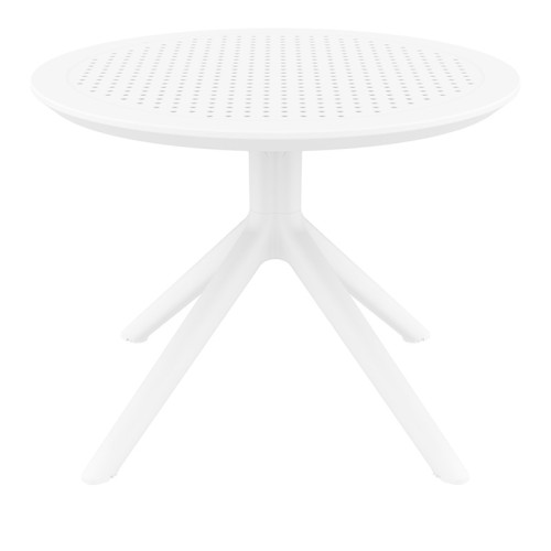 SKY WHITE MINI Φ60X45εκ. ΤΡΑΠΕΖΙ ΠΟΛ/ΝΙΟΥ