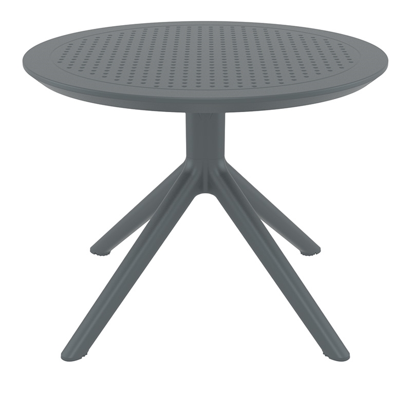 SKY DARK GREY MINI Φ60X45εκ. ΤΡΑΠΕΖΙ ΠΟΛ/ΝΙΟΥ SKY DARK GREY MINI Φ60X45εκ. ΤΡΑΠΕΖΙ ΠΟΛ/ΝΙΟΥ