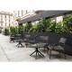 SKY BLACK MINI Φ60X45εκ. ΤΡΑΠΕΖΙ ΠΟΛ/ΝΙΟΥ