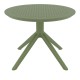 SKY OLIVE GREEN MINI Φ60X45εκ. ΤΡΑΠΕΖΙ ΠΟΛ/ΝΙΟΥ