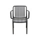 PARMA-S BLACK ΠΟΛΥΘΡΟΝΑ ΠΟΛ/ΝΙΟΥ 56X56X79εκ.